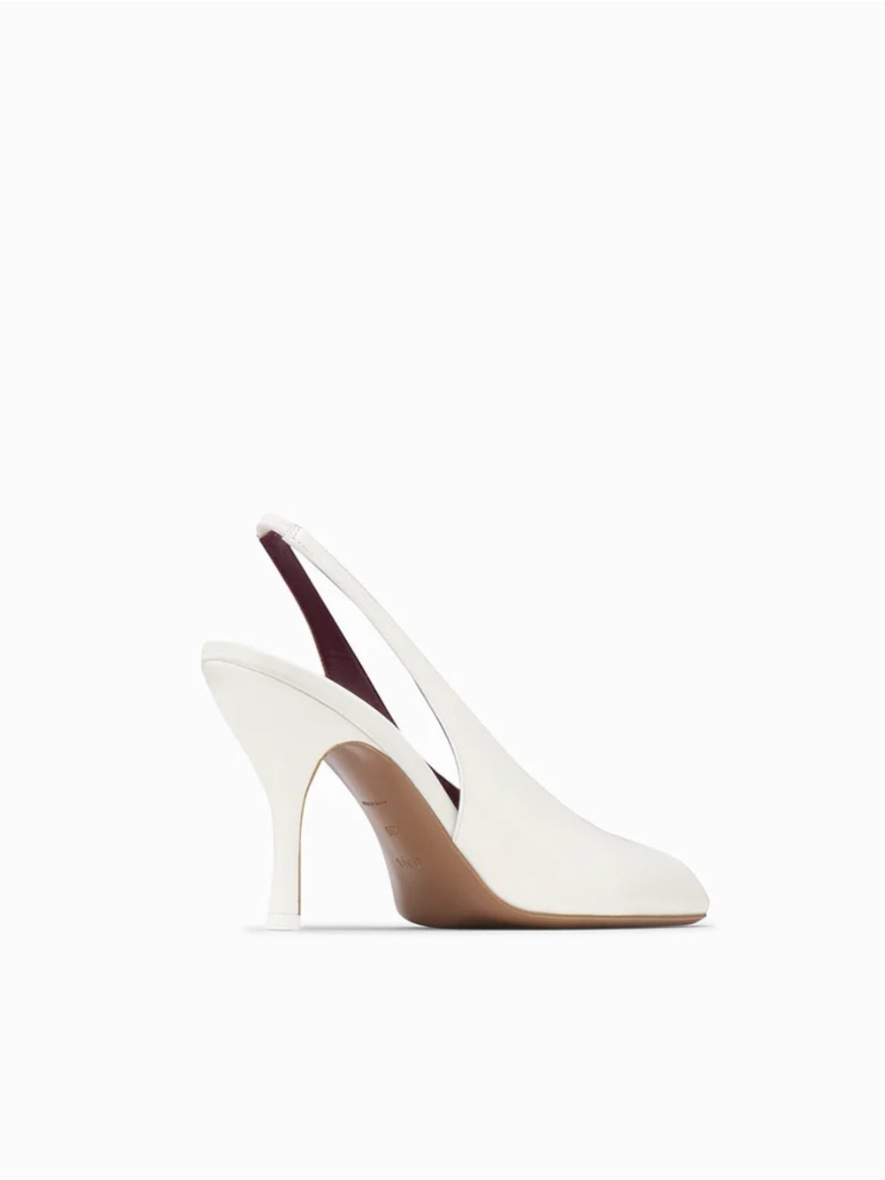 NEOUS Hamal Women's Cream Slingback Pointed-Toe Heels 37 - Picture 3 of 8
